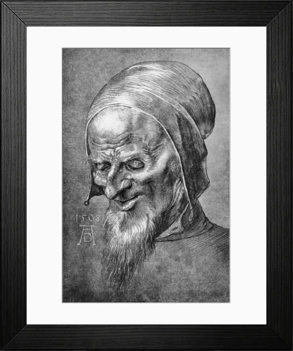 Framed Print : Apostle, 1508, (1936). Artist: Albrecht Durer Framed Print : Apostle, 1508, (1936). Artist: Albrecht Durer