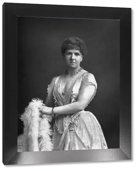Anna Williams, singer, 1890. Artist: W&D Downey
