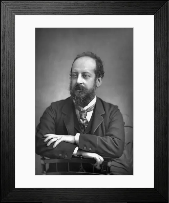 Framed Print : Sir James Dromgole Linton (1840-1916), English painter, 1890. Artist: W&D Downey