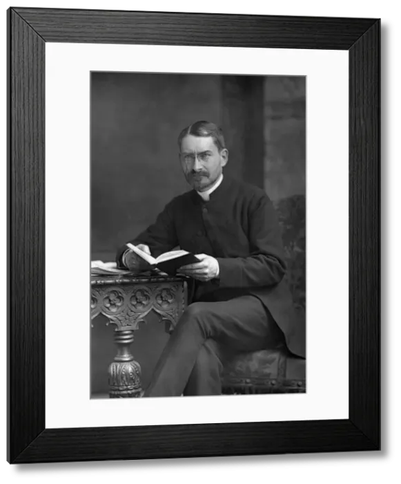 Framed Print : Reverend Hugh Price Hughes (1847-1902), 1890. Artist: W&D Downey Framed Print : Reverend Hugh Price Hughes (1847-1902), 1890. Artist: W&D Downey