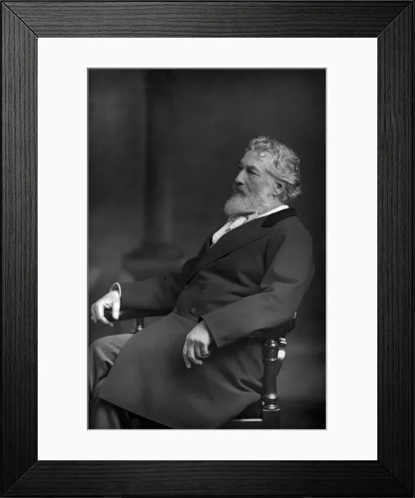 Framed Print : Frederic Leighton (1830-1896), 1st Baron Leighton, 1890. Artist: W&D Downey Framed Print : Frederic Leighton (1830-1896), 1st Baron Leighton, 1890. Artist: W&D Downey
