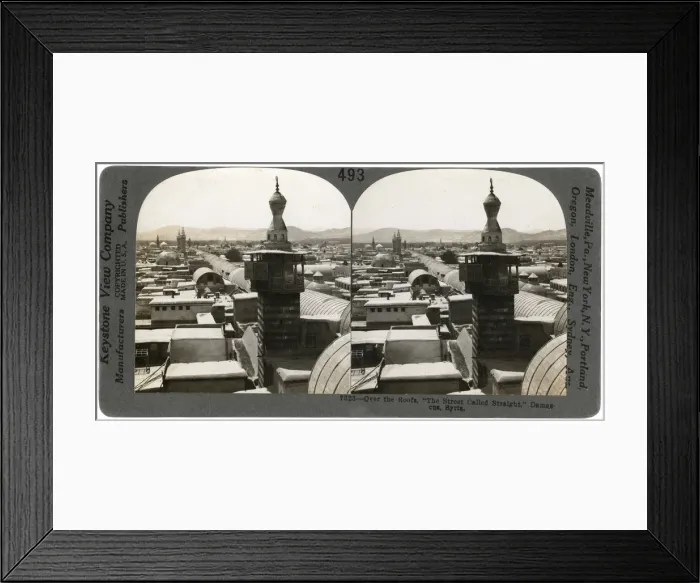 Framed Print : Damascus, Syria, 1900s. Artist: Keystone Framed Print : Damascus, Syria, 1900s. Artist: Keystone