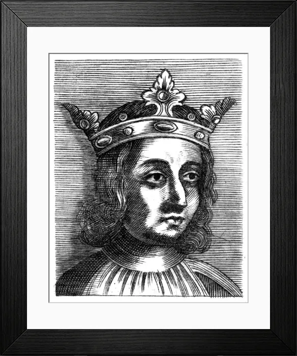 Framed Print : Philip V, King of France Framed Print : Philip V, King of France