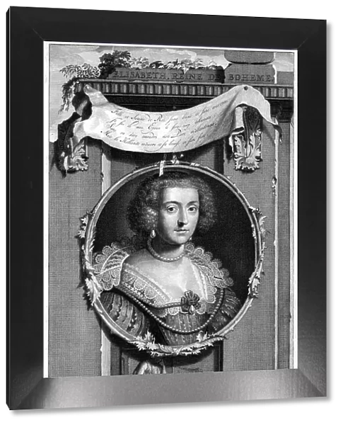 Elizabeth of Bohemia. Artist: Gunst
