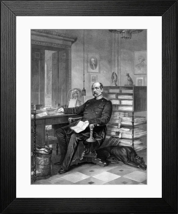 Framed Print : Prince Otto von Bismarck (1815-1898), 1875 Framed Print : Prince Otto von Bismarck (1815-1898), 1875