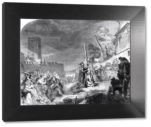 The martyrdom of Ridley and Latimer, Oxford, 1856. Artist: George Hayter