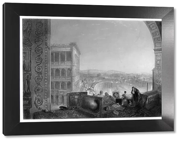 Rome, from the Vatican, late 19th century. Artist: A Willmore