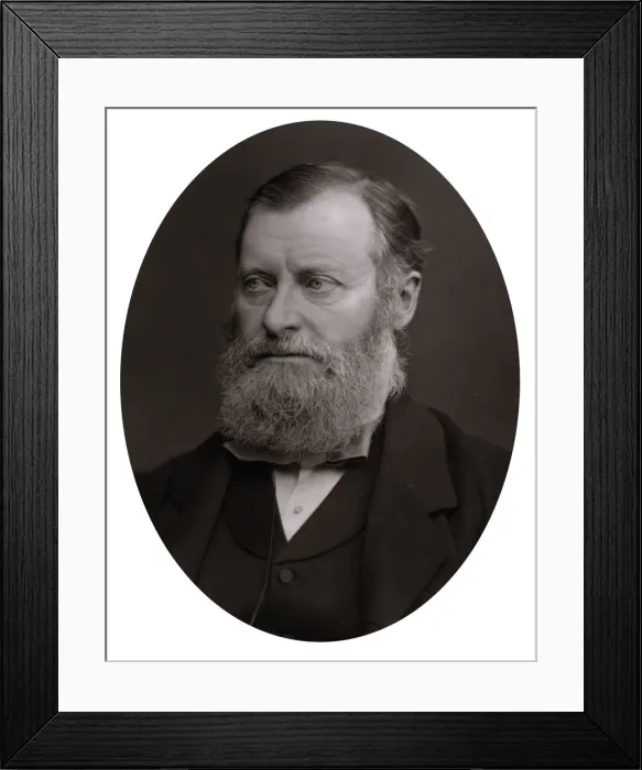 Framed Print : William Edward Forster (1818-1886), late 19th century Framed Print : William Edward Forster (1818-1886), late 19th century