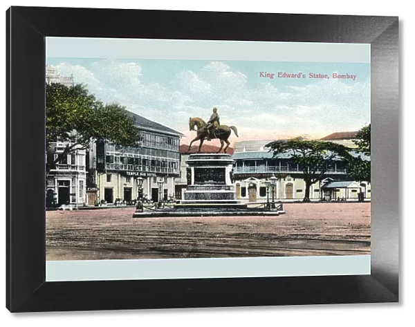 King Edwards Statue, Bombay, India, early 20th century