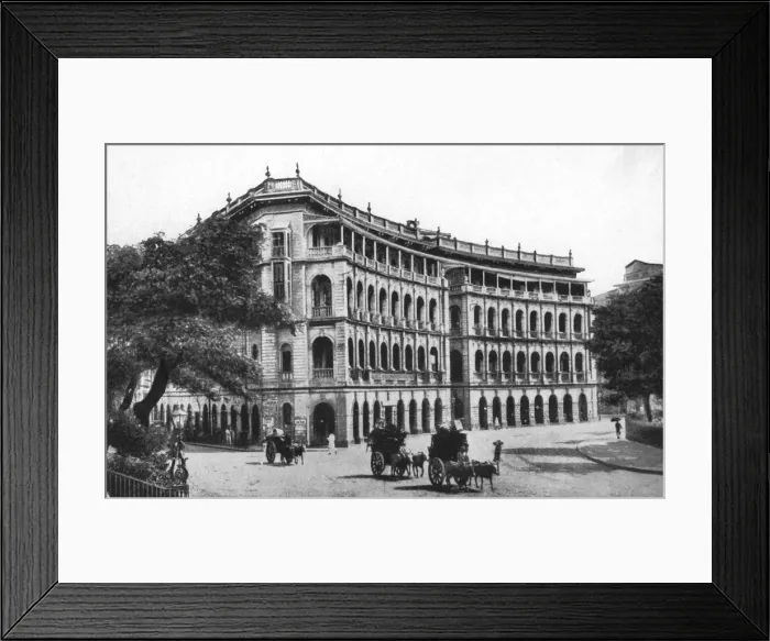 Framed Print : Elphinstone Circles, Bombay, India, early 20th century Framed Print : Elphinstone Circles, Bombay, India, early 20th century
