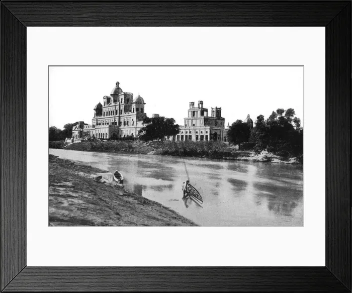 Framed Print : Chattar Manzil Palace, Lucknow, India, 20th century