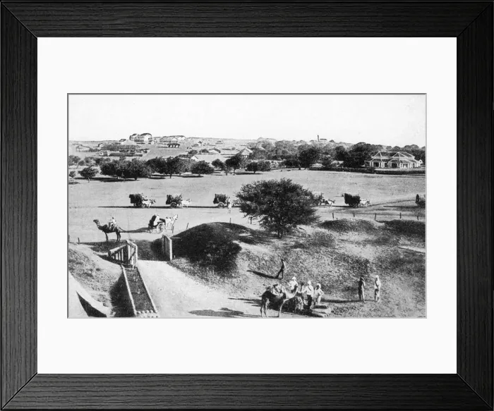 Framed Print : Cantonment, Mhow, Madhya Pradesh, India, early 20th century Framed Print : Cantonment, Mhow, Madhya Pradesh, India, early 20th century