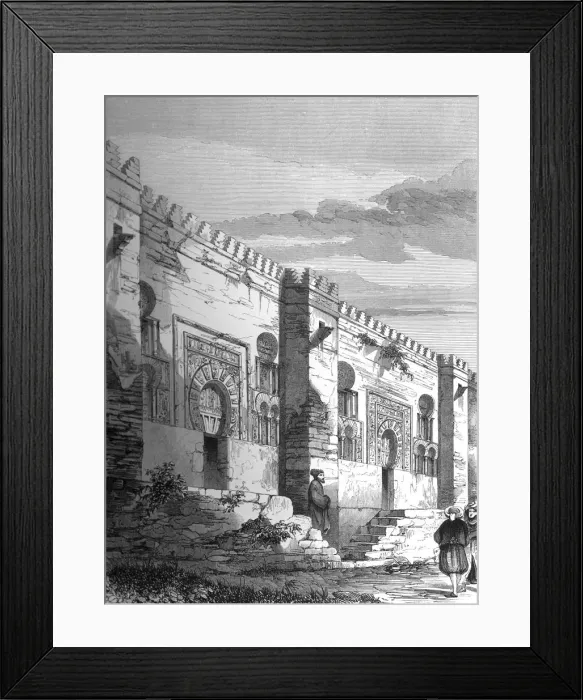 Framed Print : The Mezquita, Cordoba, Spain, 1849. Artist: A Bisson Framed Print : The Mezquita, Cordoba, Spain, 1849. Artist: A Bisson