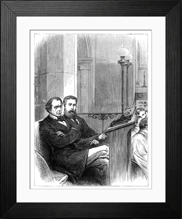 Framed Print : St Michaels Church, late 19th century Framed Print : St Michaels Church, late 19th century