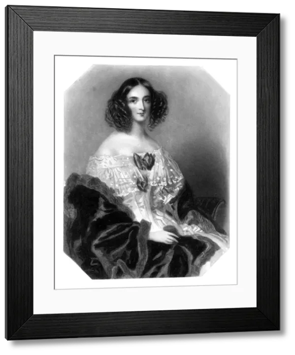 Framed Print : Maria D Israeli (d1847), motter of Benjamin Disraeli, early 19th century Framed Print : Maria D Israeli (d1847), motter of Benjamin Disraeli, early 19th century