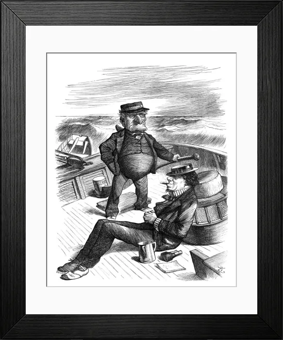 Framed Print : The Way of the Wind, 1878. Artist: Swain Framed Print : The Way of the Wind, 1878. Artist: Swain