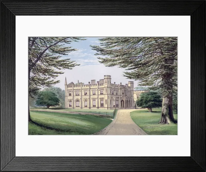 Framed Print : Thrybergh Park, South Yorkshire, late 19th century Framed Print : Thrybergh Park, South Yorkshire, late 19th century