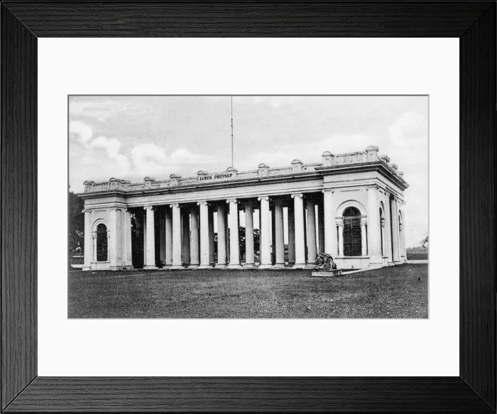 Framed Print : Princep Ghat, Strand Road, Calcutta, India, early 20th century. Artist: Newman Framed Print : Princep Ghat, Strand Road, Calcutta, India, early 20th century. Artist: Newman