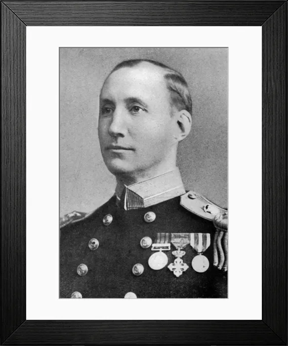Framed Print : Commander Sir Charles R Blane, British sailor, c1920 Framed Print : Commander Sir Charles R Blane, British sailor, c1920