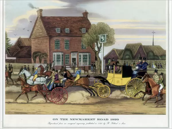 On the Newmarket Road, 1820, (1825)