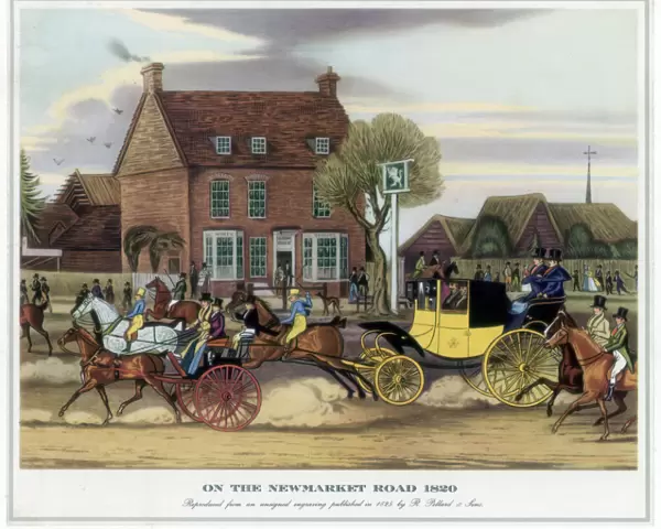 On the Newmarket Road, 1820, (1825)