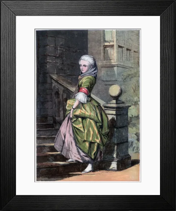 Framed Print : Haddon Hall, Derbyshire, 1856. Artist: John Absolon Framed Print : Haddon Hall, Derbyshire, 1856. Artist: John Absolon