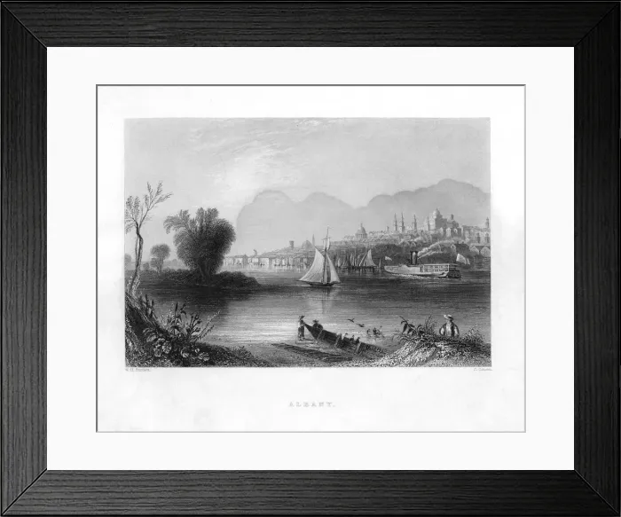 Framed Print : Albany, New York Framed Print : Albany, New York