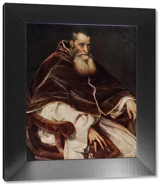 Pope Paul III (1468-1549), 1543 (1930). Artist: Titian