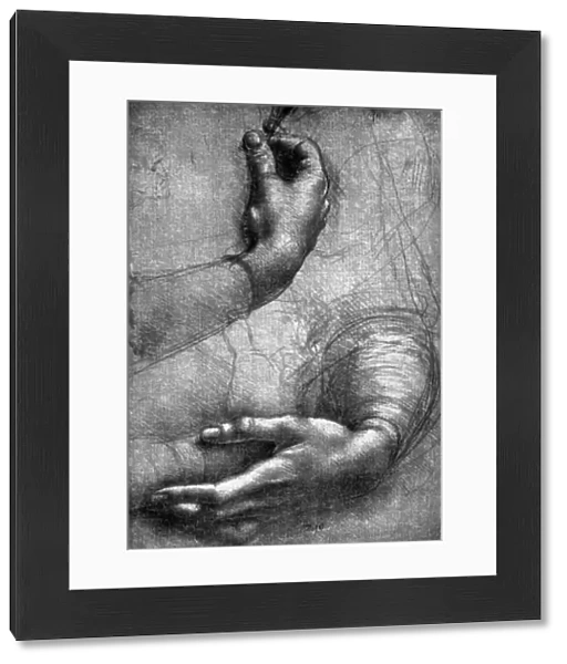 Study of hands, 15th century (1930). Artist: Leonardo da Vinci