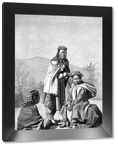 Tibetan women of Ladakh, 1895