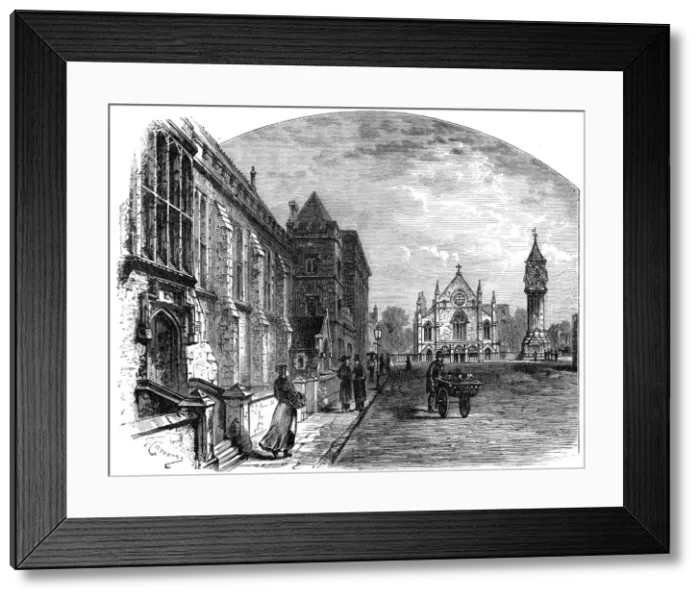 Framed Print : Pery Square, Limerick. c19th century Framed Print : Pery Square, Limerick. c19th century