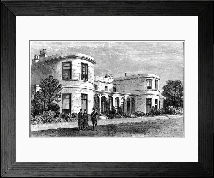 Framed Print : Residence of the Chief Secretary for Ireland, Phoenix Park, Dublin Framed Print : Residence of the Chief Secretary for Ireland, Phoenix Park, Dublin
