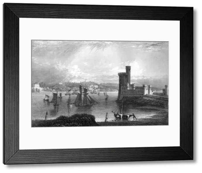 Framed Print : Black Rock Castle, near Cork, c19th century Framed Print : Black Rock Castle, near Cork, c19th century