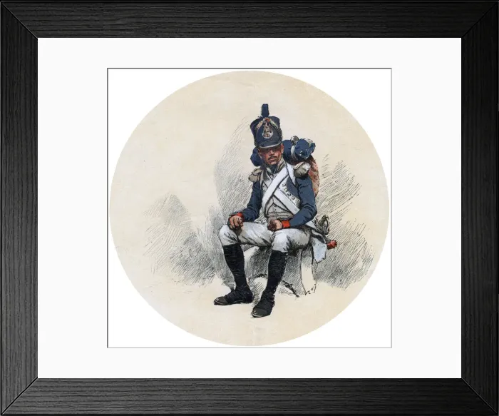 Framed Print : A voltigeur, 19th century Framed Print : A voltigeur, 19th century