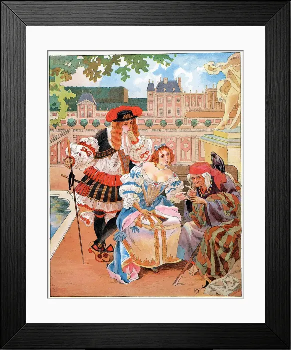 Framed Print : The youth of Louis XIV, c1920s Framed Print : The youth of Louis XIV, c1920s
