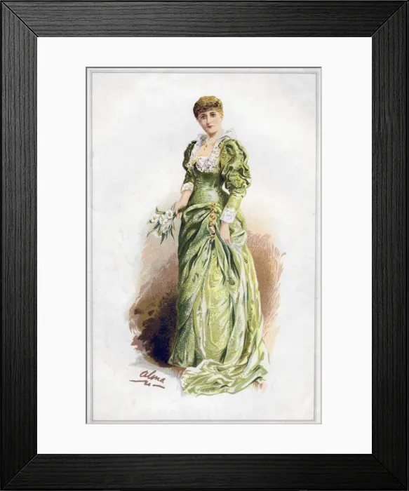 Framed Print : Miss Fortescue, 1883 Framed Print : Miss Fortescue, 1883