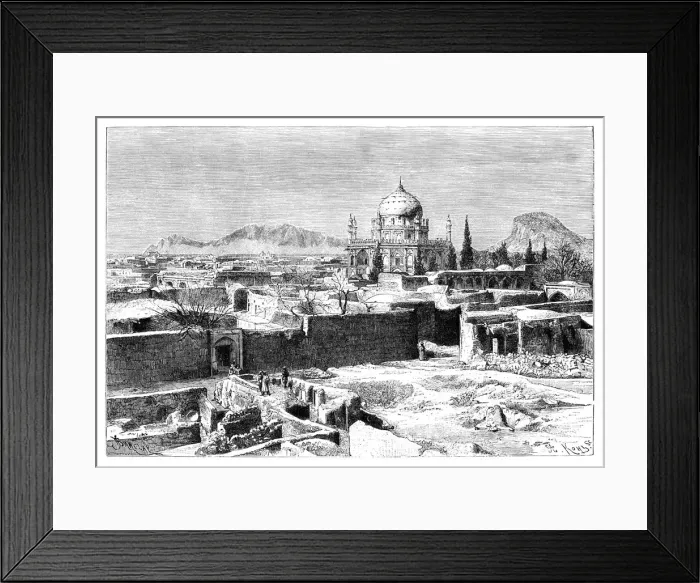 Framed Print : Kandahar, Afghanistan, 1895. Artist: Armand Kohl Framed Print : Kandahar, Afghanistan, 1895. Artist: Armand Kohl