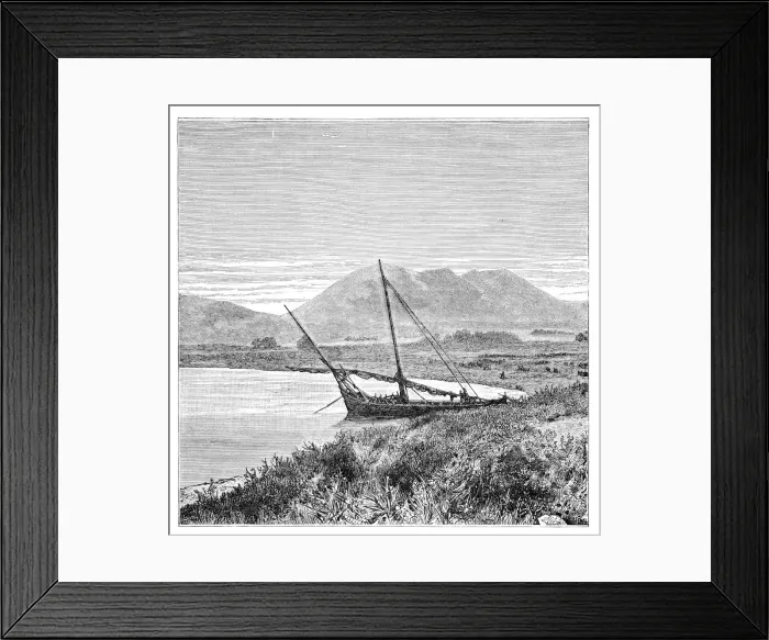 Framed Print : Lake Van, Tadwan Bay and Mount Nimrud, Turkey, 1895 Framed Print : Lake Van, Tadwan Bay and Mount Nimrud, Turkey, 1895