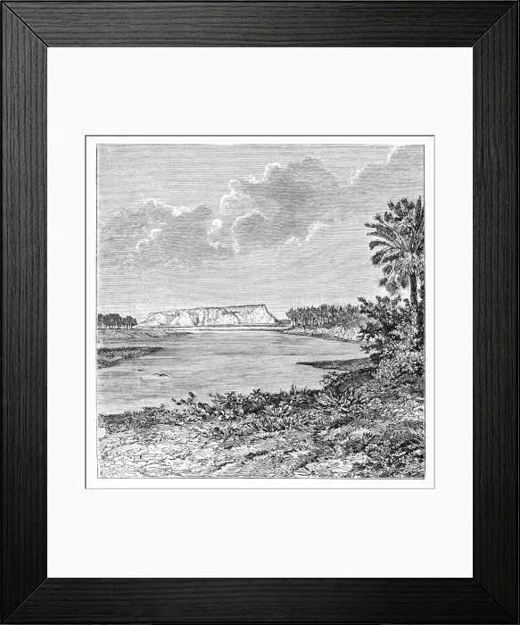 Framed Print : The Mound of Babil, Iraq, 1895 Framed Print : The Mound of Babil, Iraq, 1895