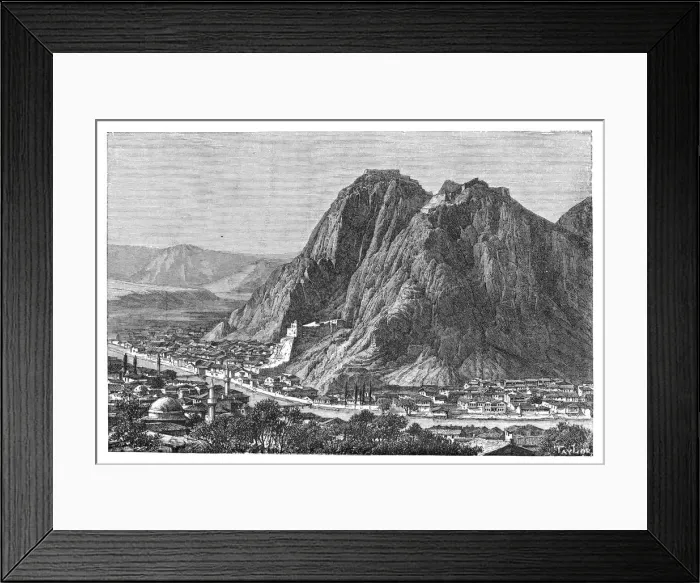 Framed Print : Amasya, Turkey, 1895 Framed Print : Amasya, Turkey, 1895