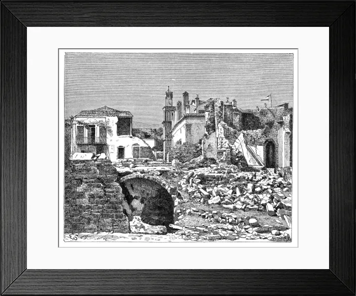 Framed Print : Chios, Greece, 1895 Framed Print : Chios, Greece, 1895