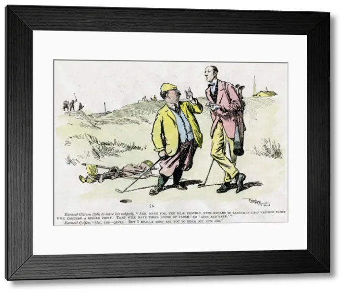 Framed Print : Golf, 1919 Framed Print : Golf, 1919