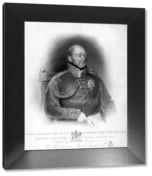 Field Marshal Prince Frederick, Duke of York and Albany (1763-1827), 19th century. Artist: J Thomson