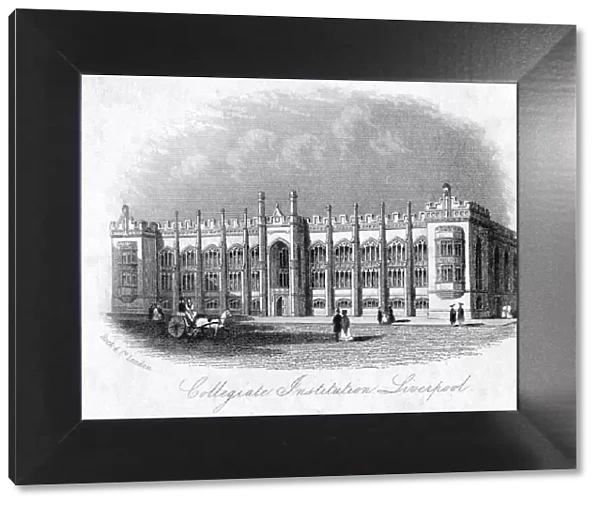 Collegiate Institution, Liverpool, c1870s