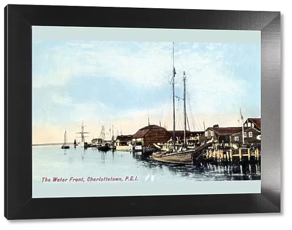 The waterfront, Charlottetown, Prince Edward Island, Canada, c1900s