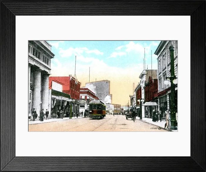 Framed Print : Victoria Avenue, Fort William (Thunder Bay), Ontario, Canada, c1900s Framed Print : Victoria Avenue, Fort William (Thunder Bay), Ontario, Canada, c1900s