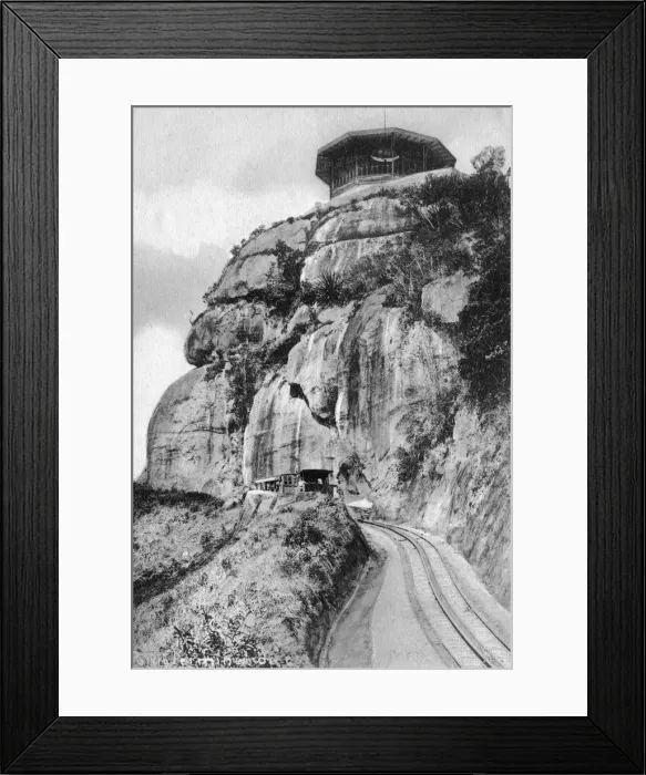 Framed Print : Corcovado, Rio de Janeiro, Brazil, c1900s Framed Print : Corcovado, Rio de Janeiro, Brazil, c1900s