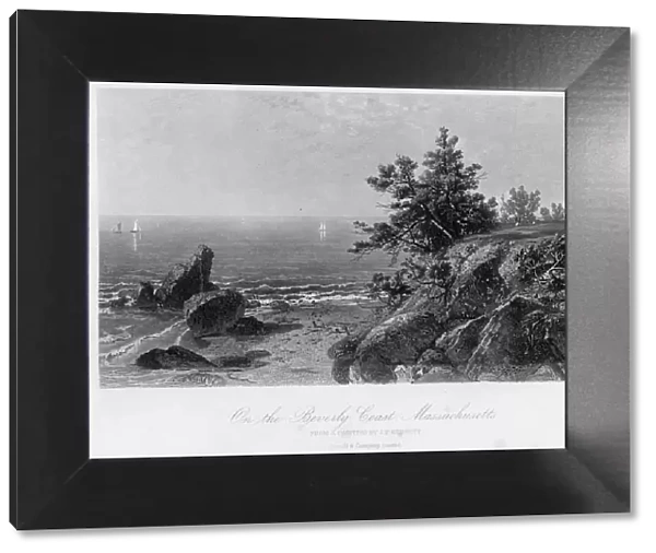 On the Beverly Coast, Massachusetts, 19th century. Artist: John Frederick Kensett