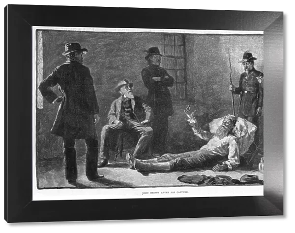 John Brown (1807-1859) after his capture, 1859. Artist: Thomas Hovenden