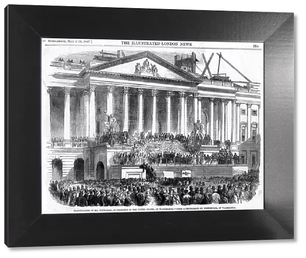 The inauguration of James Buchanan as President, Washington, 1857